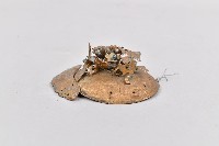 圓扁形帶鳳凰頂神像冠藏品圖，第4張