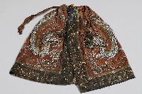 橘底藍邊繡龍紋神像衣藏品圖，第3張