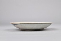 花卉紋青花陶盤藏品圖，第1張