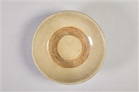米黃釉開片陶碗藏品圖，第3張