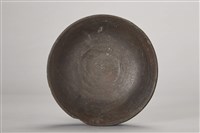 燻燒黑釉陶碗藏品圖，第3張
