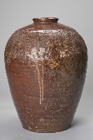 紅胎紅釉直紋甕藏品圖，第2張