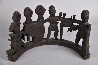 舞蹈飲酒人物群像-3人藏品圖，第1張