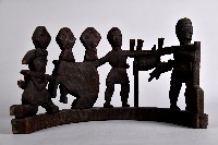 舞蹈飲酒人物群像-3人藏品圖，第2張