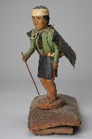 彩繪人像雕刻藏品圖，第1張