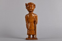 持杖立像人偶藏品圖，第1張