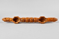 人面紋木製雙連杯藏品圖，第2張