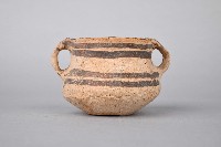 彩陶弦紋雙耳杯藏品圖，第1張