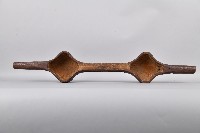 人面紋木製雙連杯藏品圖，第1張