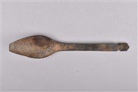 花瓣形木製匙藏品圖，第1張