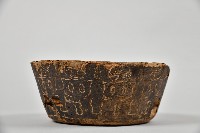 浮雕人像木製碗藏品圖，第2張
