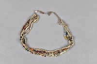 白色琉璃珠飾藏品圖，第1張