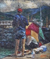 漁港垂釣藏品圖，第1張