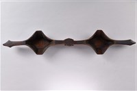 人面木製雙連杯藏品圖，第1張