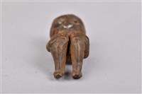 蹲姿人像造型菸斗頭藏品圖，第3張