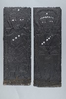 淺浮雕立像石板雕刻藏品圖，第1張