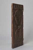 浮雕人面百步蛇木盾藏品圖，第4張