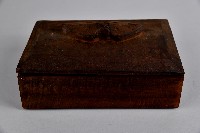 浮雕方形雙頭百步蛇木箱藏品圖，第2張