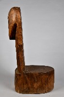 人面無足靠背木椅藏品圖，第4張