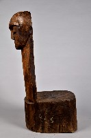 人面無足靠背木椅藏品圖，第4張