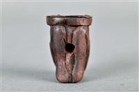 浮雕人面菸斗頭藏品圖，第4張