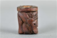 浮雕人面菸斗頭藏品圖，第5張