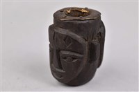 浮雕雙人面菸斗頭藏品圖，第5張