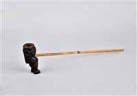 浮雕半身人像菸斗組藏品圖，第1張