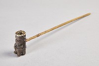 立蹲人像菸斗藏品圖，第2張