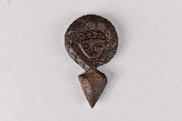 人面百步蛇紋蠟板藏品圖，第1張