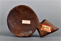 人面百步蛇紋蠟板藏品圖，第2張