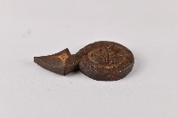 人面百步蛇紋蠟板藏品圖，第3張