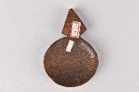 人面百步蛇紋蠟板藏品圖，第2張