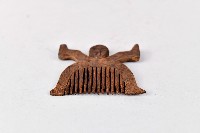 人形木製梳子藏品圖，第3張