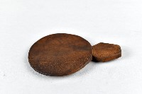 六角形握柄木製飯匙藏品圖，第1張