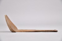 素面木製匙藏品圖，第2張
