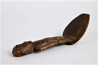 鏤雕人像木製匙藏品圖，第3張