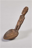 鏤雕人像木製匙藏品圖，第3張