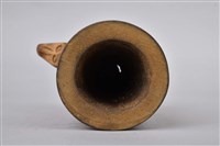 浮雕人面百步蛇竹製杯藏品圖，第3張