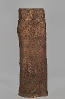 人物群像柱狀屏風藏品圖，第1張