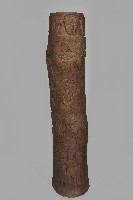 人物群像柱狀屏風藏品圖，第4張