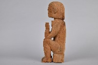 木製人偶坐像藏品圖，第3張