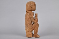 木製人偶坐像藏品圖，第4張