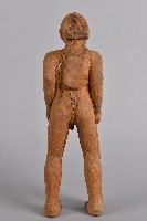 戴帽持獵槍全裸男性立像人偶藏品圖，第2張