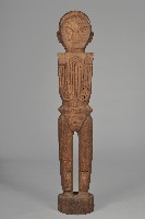 身著底褲男性祖先像藏品圖，第1張