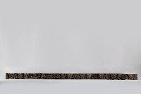 浮雕人面百步蛇紋簷桁藏品圖，第1張