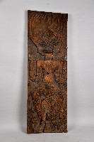 浮雕人像木雕壁板藏品圖，第1張