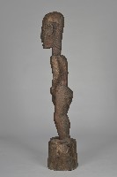 雙手交握裸身男性立像人偶藏品圖，第3張