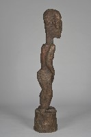 雙手交握裸身男性立像人偶藏品圖，第4張