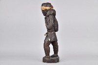 獵人肩扛山豬立像人偶藏品圖，第3張